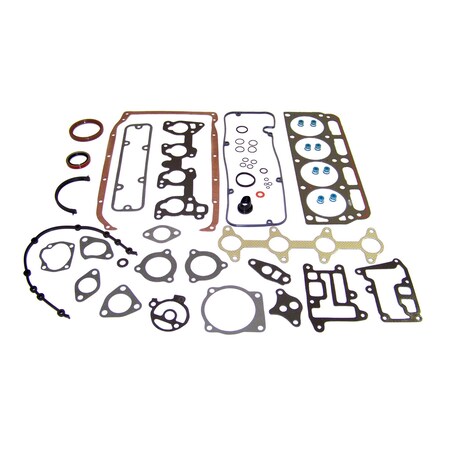 Dj Rock Gaskets/Eng 94-97 Gm-Isuzu 4 Cyl 2.2L 134 Ohv 8V Full Gsk Set, Fgs3029 FGS3029